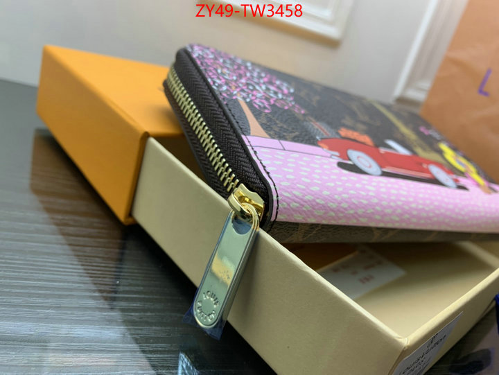 LV Bags(4A)-Wallet,wholesale 2023 replica ,ID: TW3458,$: 49USD