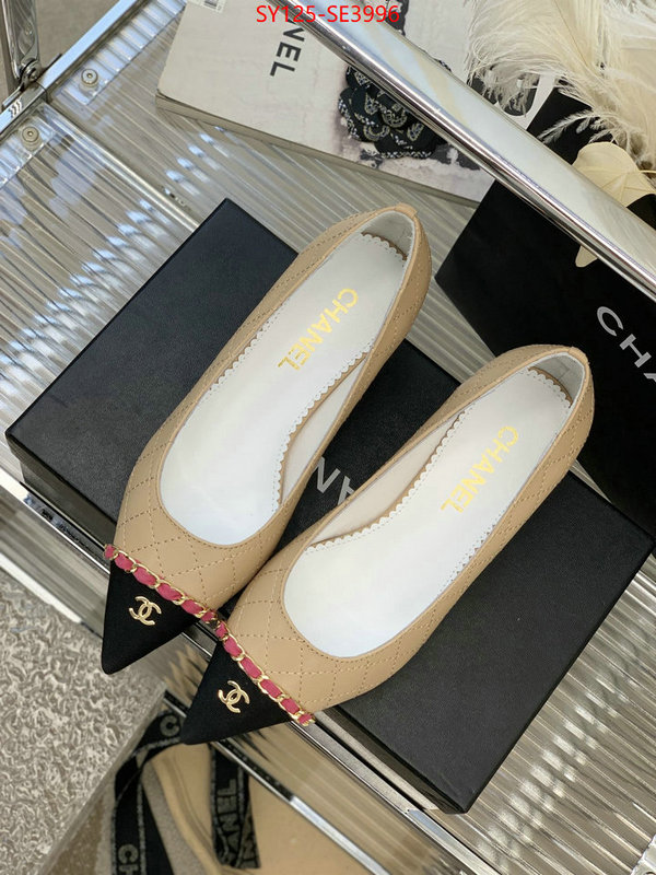 Women Shoes-Chanel,how to buy replcia , ID: SE3996,$: 125USD