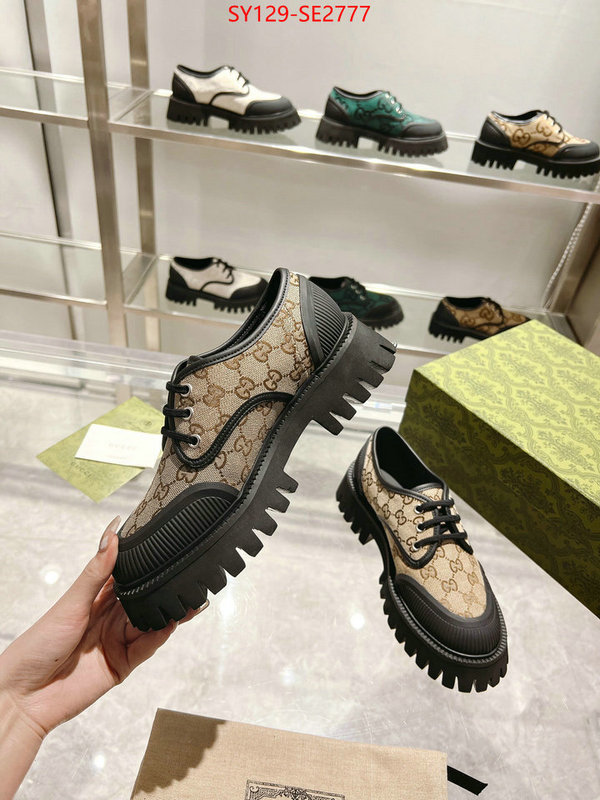 Women Shoes-Gucci,buy replica , ID: SE2777,$: 129USD