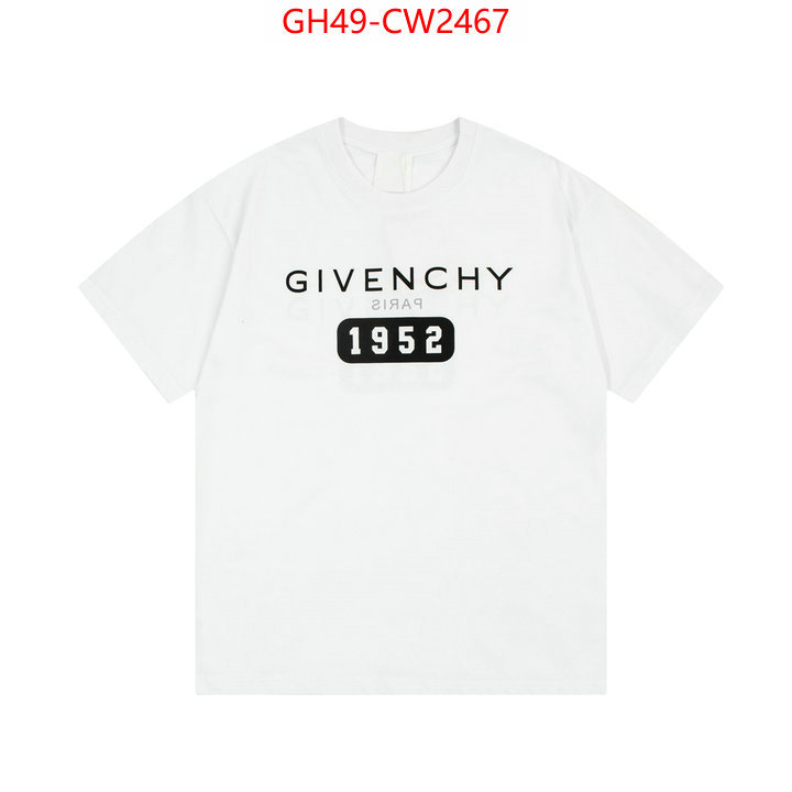 Clothing-Givenchy,buy best quality replica ,ID: CW2467,$: 49USD