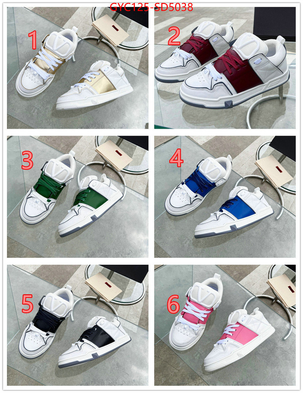 Men Shoes-Valentino,buy best quality replica , ID: SD5038,$: 125USD