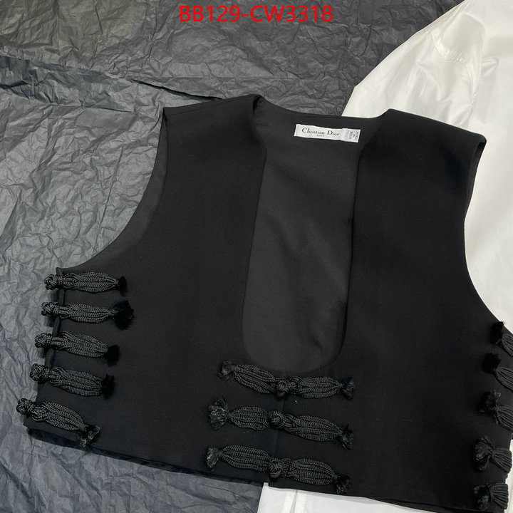 Clothing-Dior,replica how can you , ID: CW3318,$: 129USD