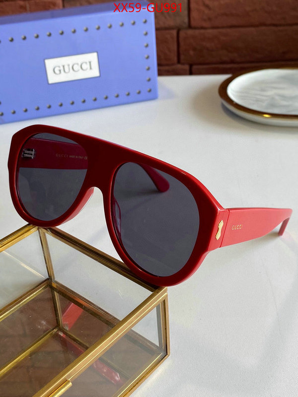 Glasses-Gucci,online sales , ID: GU991,$: 59USD