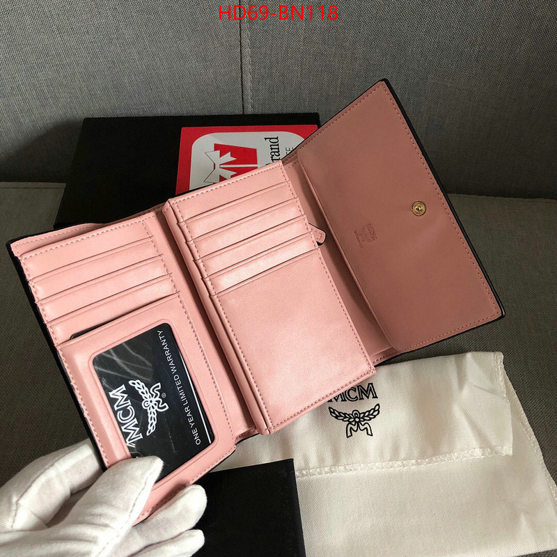 MCM Bags(TOP)-Wallet,ID: BN118,$: 69USD