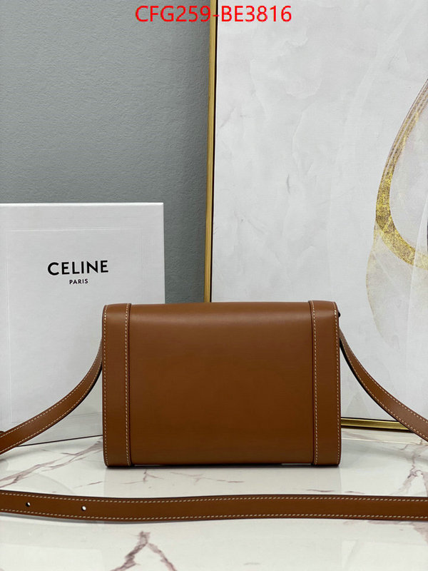 CELINE Bags(TOP)-Triomphe Series,ID: BE3816,$: 259USD