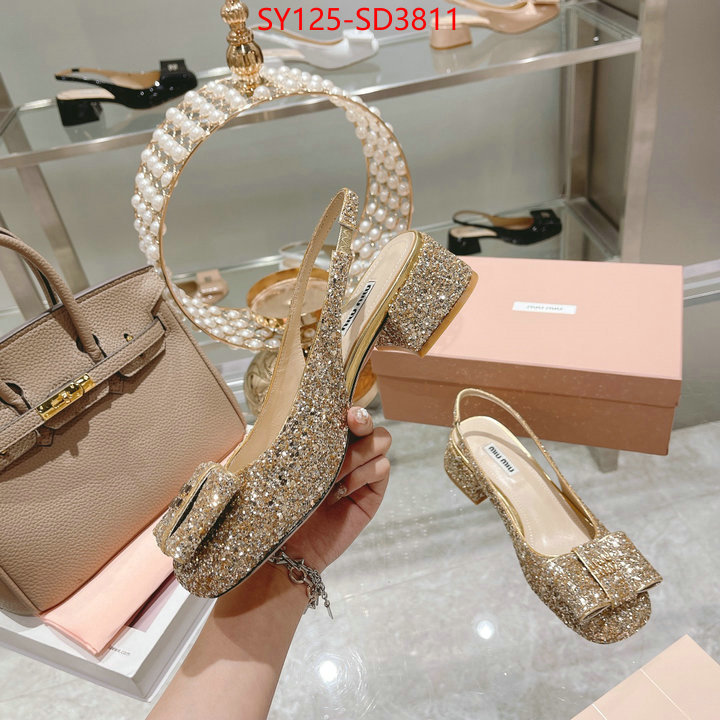 Women Shoes-Miu Miu,best wholesale replica , ID: SD3811,$: 125USD