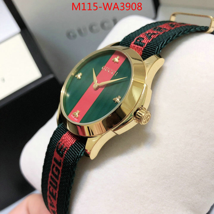 Watch(4A)-Gucci,best quality replica ,ID: WA3908,$: 115USD
