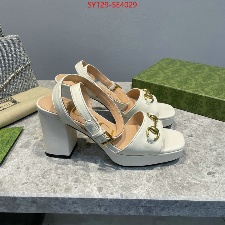 Women Shoes-Gucci,luxury fashion replica designers , ID: SE4029,$: 129USD