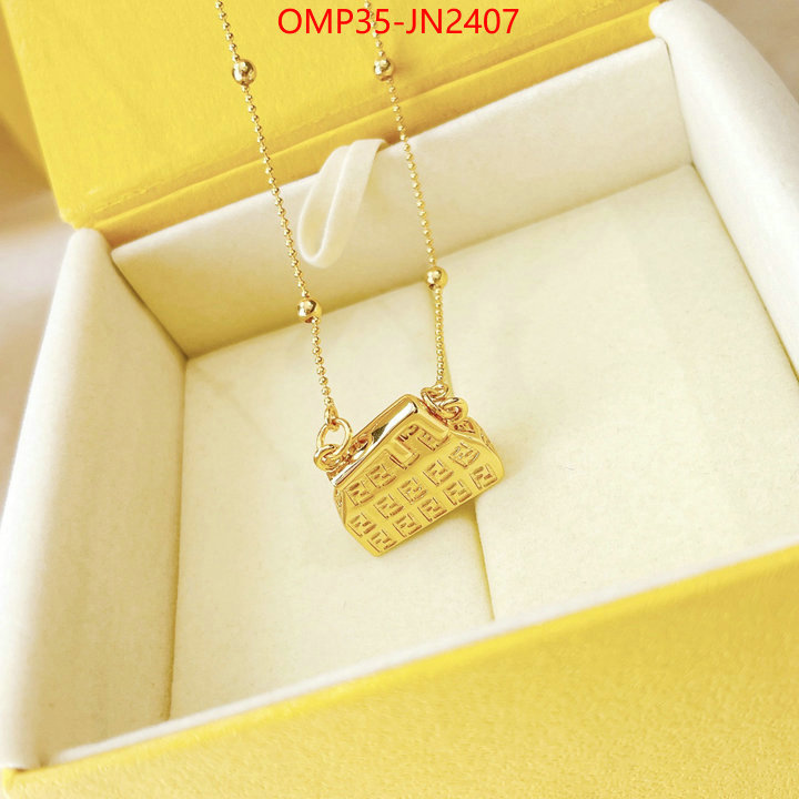 Jewelry-Fendi,perfect quality designer replica ,ID: JN2407,$: 35USD