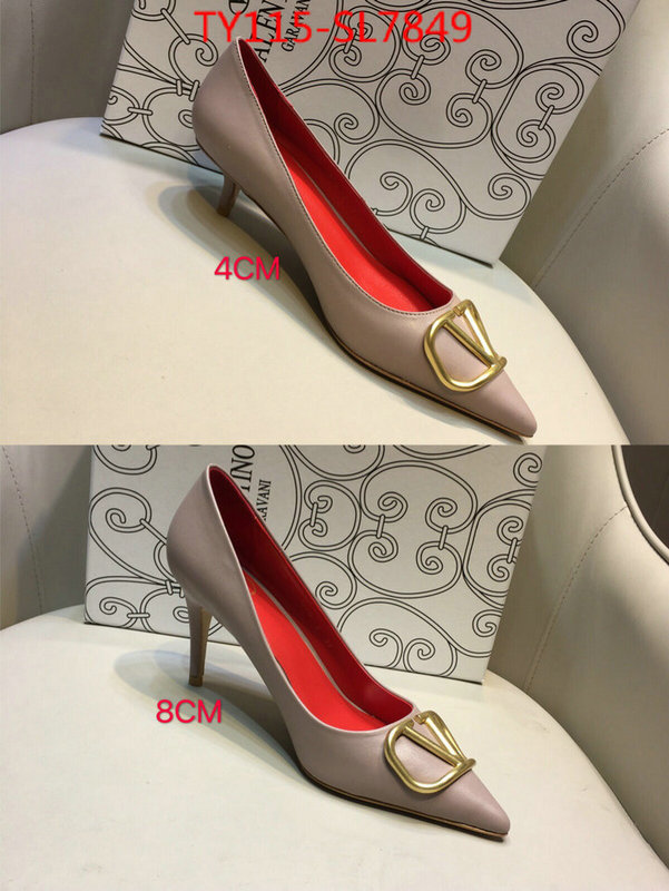 Women Shoes-Valentino,2023 aaaaa replica 1st copy , ID: SL7849,$: 115USD