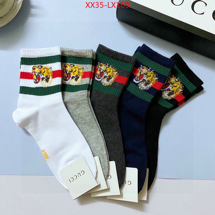 Sock-Gucci,best fake , ID: LX169,$: 35USD