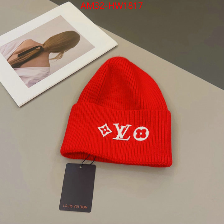 Cap (Hat)-LV,high quality designer replica , ID: HW1817,$: 32USD