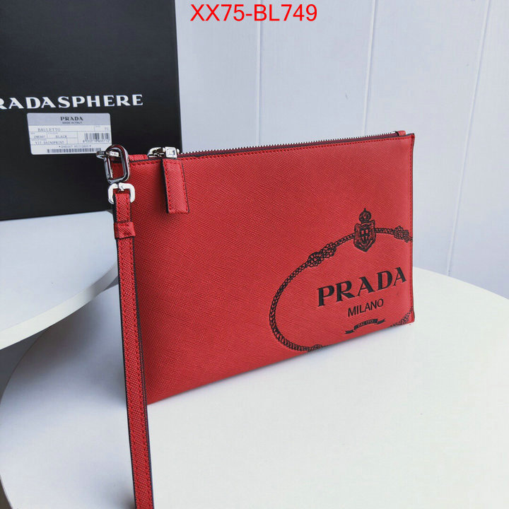 Prada Bags(TOP)-Clutch-,ID: BL749,$:75USD