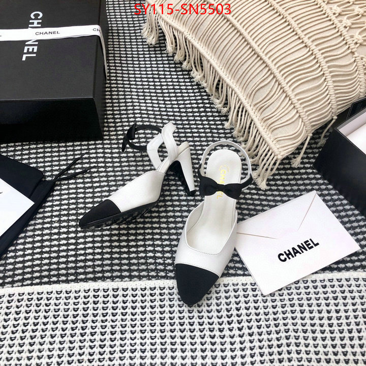 Women Shoes-Chanel,the quality replica , ID: SN5503,$: 115USD