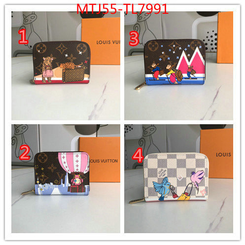 LV Bags(4A)-Wallet,ID: TL7991,$: 55USD