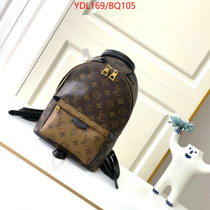 LV Bags(TOP)-Backpack-,ID: BQ105,$:169USD