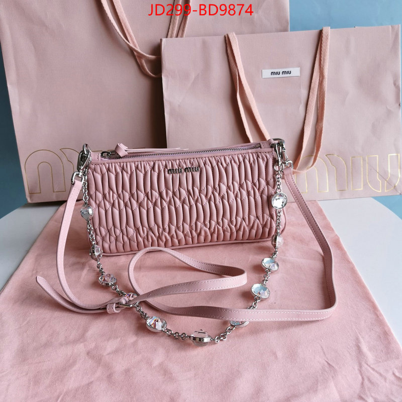 Miu Miu Bags(TOP)-Diagonal-,the quality replica ,ID: BD9874,$: 299USD