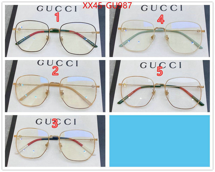 Glasses-Gucci,replicas , ID: GU987,$: 45USD