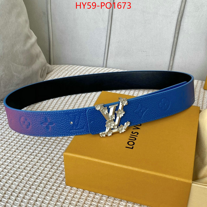Belts-LV,sale outlet online , ID: PO1673,$: 59USD