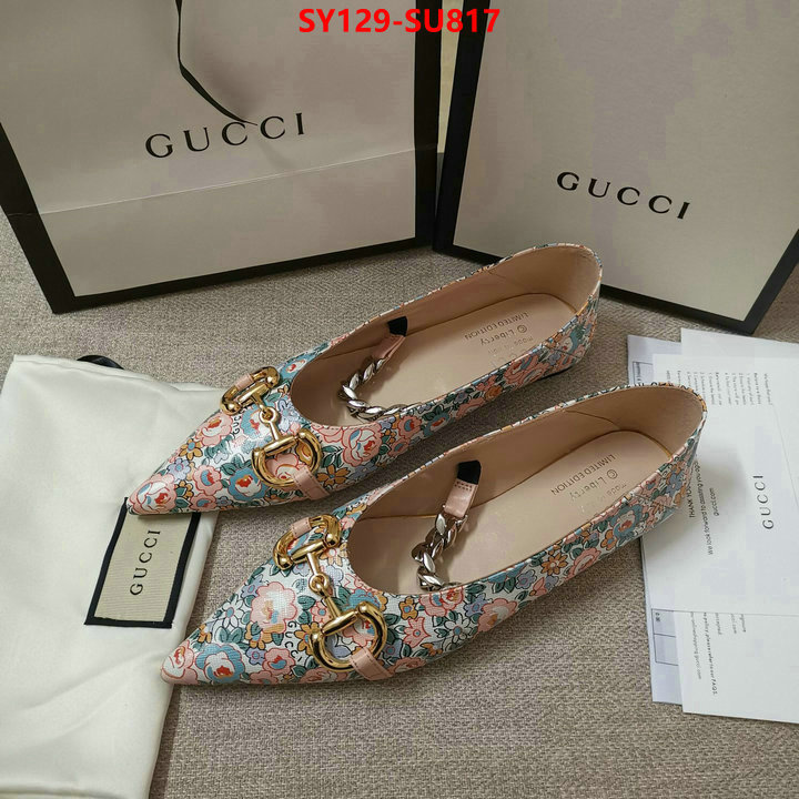 Women Shoes-Gucci,where can i buy the best quality , ID: SU817,$: 129USD