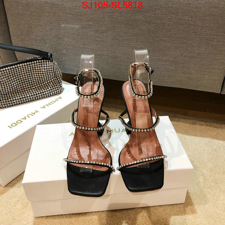 Women Shoes-Amina Muaddi,1:1 replica , ID: SL5818,$: 105USD