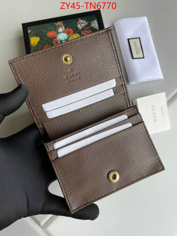 Gucci Bags(4A)-Wallet-,ID: TN6770,$: 45USD