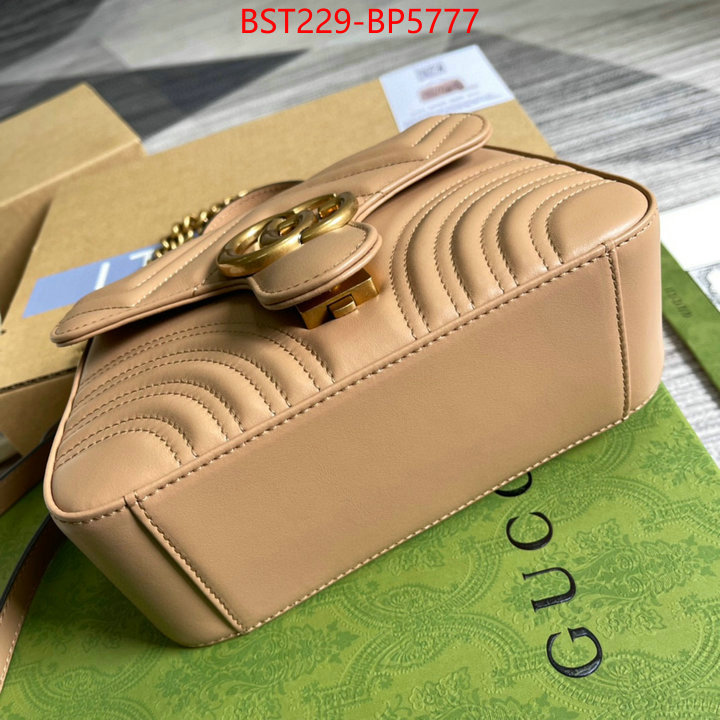 Gucci Bags(TOP)-Marmont,perfect quality ,ID: BP5777,$: 229USD