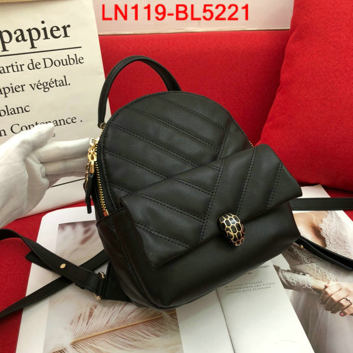 Bulgari Bags(4A)-Backpack-,aaaaa+ class replica ,ID: BL5221,$: 119USD