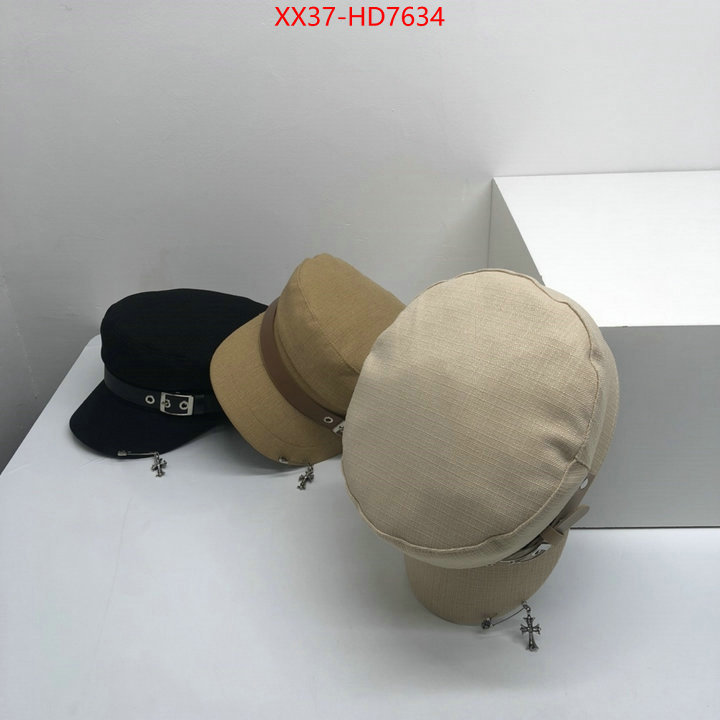 Cap (Hat)-Chrome Hearts,high quality replica , ID: HD7634,$: 37USD