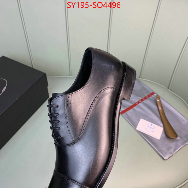 Men Shoes-Prada,we provide top cheap aaaaa , ID: SO4496,$: 195USD