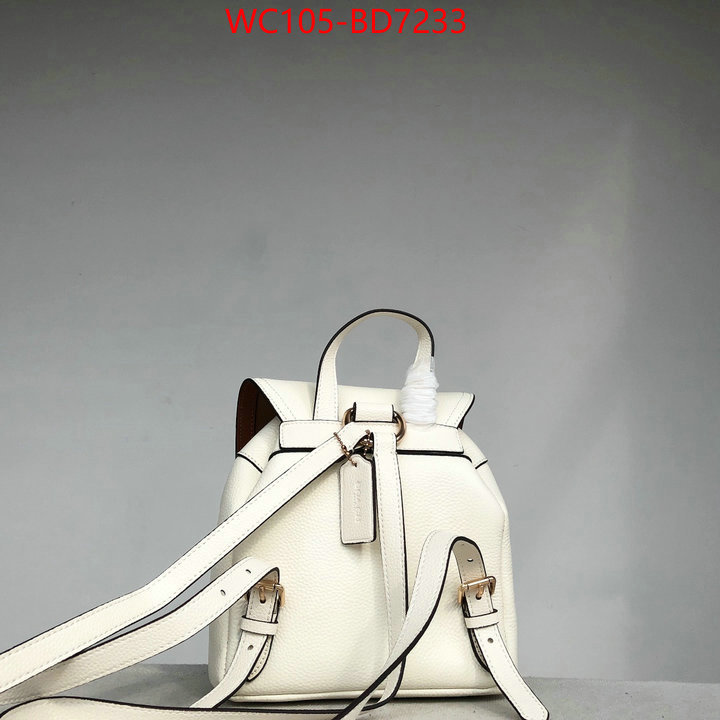 Coach Bags(4A)-Backpack-,we provide top cheap aaaaa ,ID: BD7233,$: 105USD