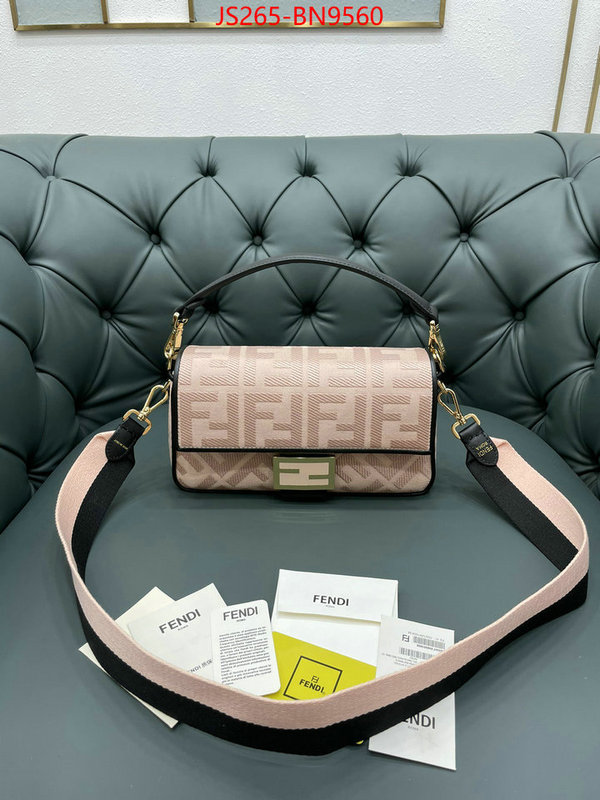 Fendi Bags(TOP)-Baguette,china sale ,ID: BN9560,$: 265USD