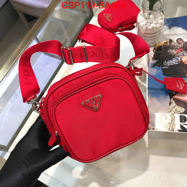 Prada Bags(TOP)-Diagonal-,ID:BA404,$: 119USD