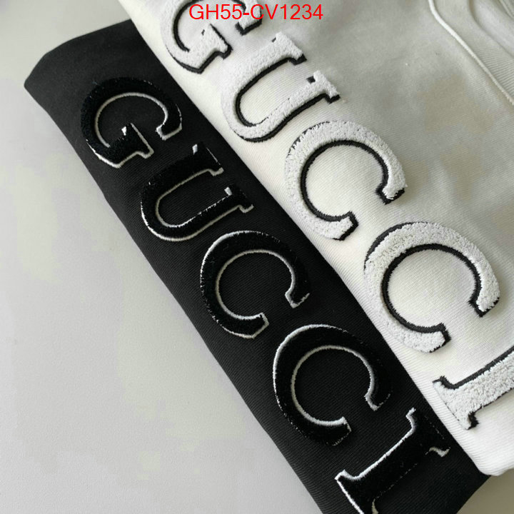 Clothing-Gucci,top brands like , ID: CV1234,$: 55USD