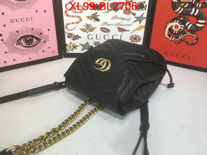 Gucci Bags(4A)-Backpack-,exclusive cheap ,ID: BL2706,$: 99USD