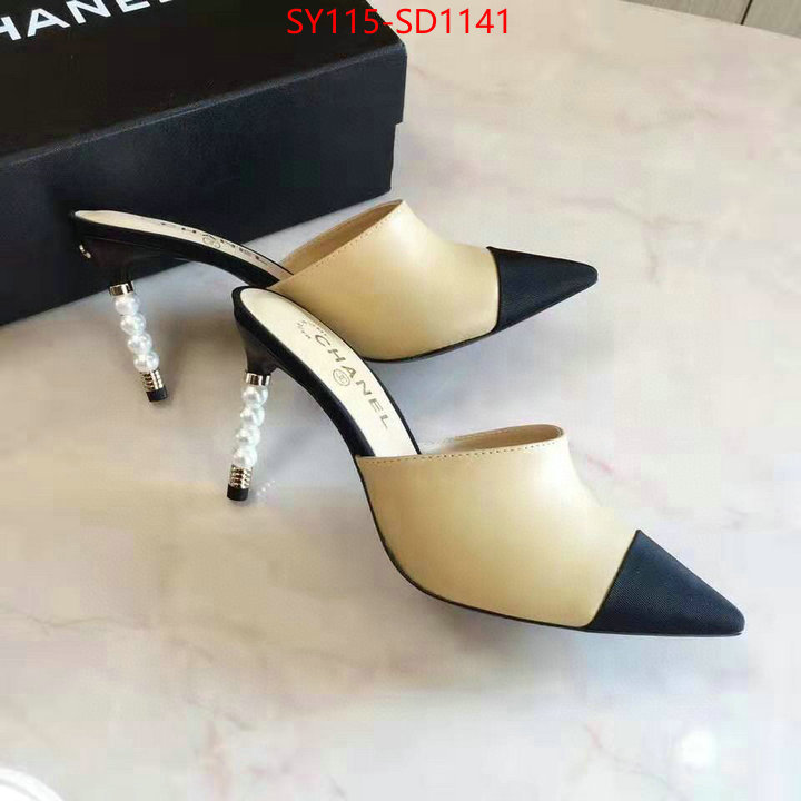 Women Shoes-Chanel,fake , ID: SD1141,$: 115USD