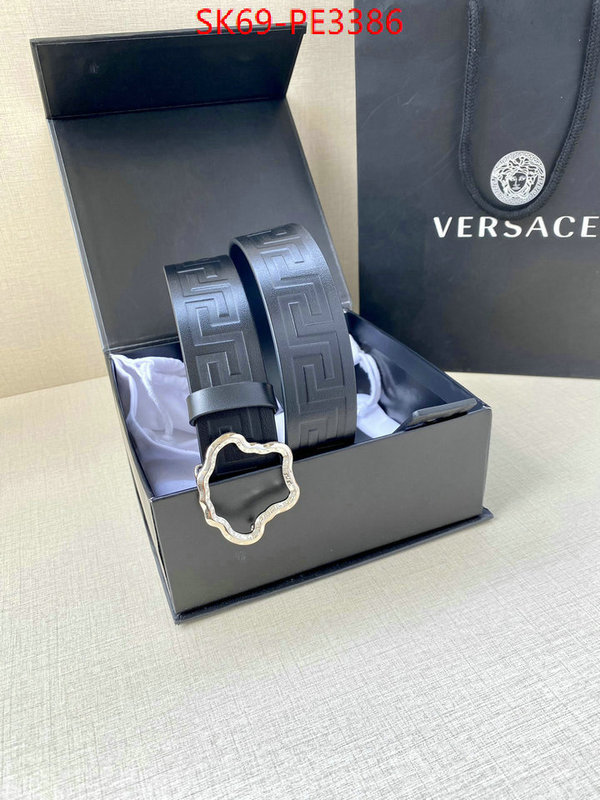 Belts-Versace,2023 perfect replica designer , ID: PE3386,$: 69USD