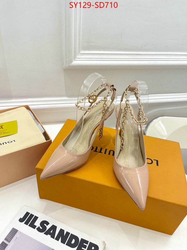 Women Shoes-LV,quality aaaaa replica , ID: SD710,$: 129USD