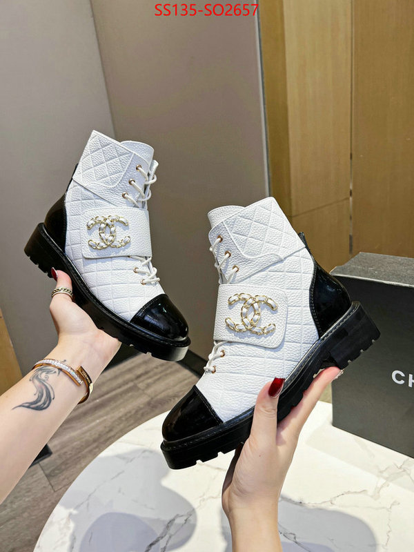 Women Shoes-Chanel,what is top quality replica , ID: SO2657,$: 135USD