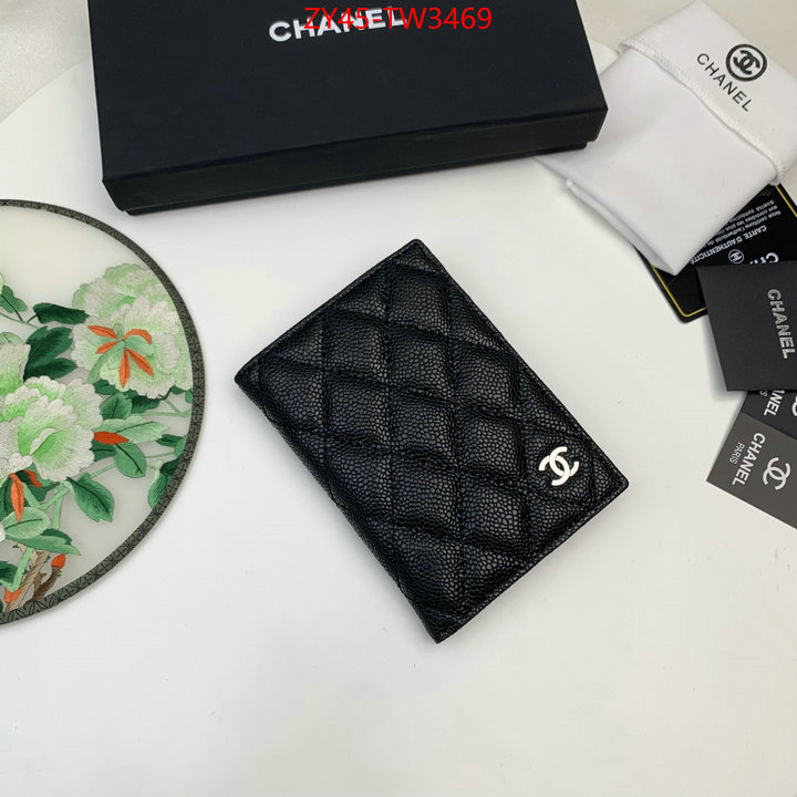 Chanel Bags(4A)-Wallet-,ID: TW3469,$: 45USD