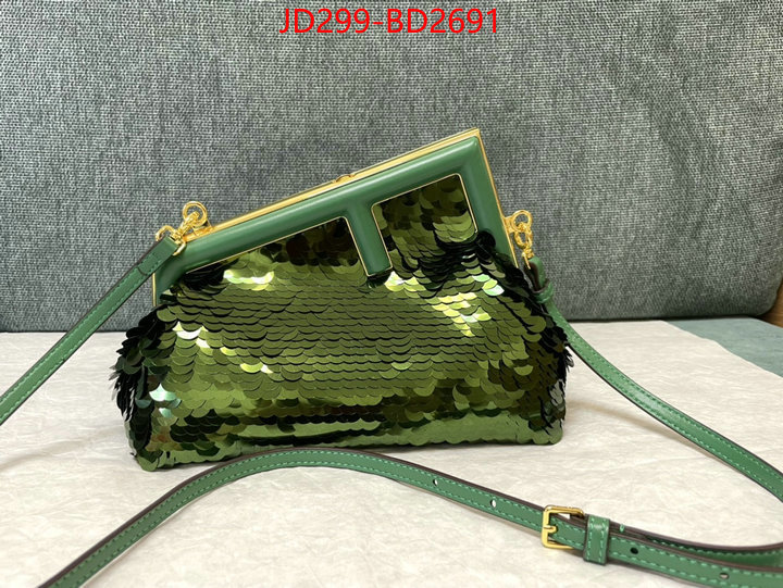 Fendi Bags(TOP)-First Series,replica online ,ID: BD2691,$: 299USD