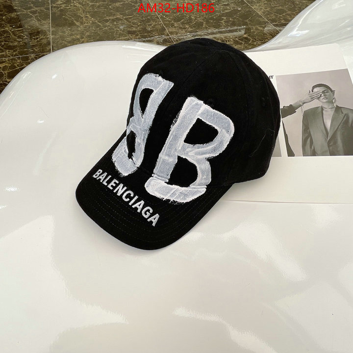 Cap (Hat)-Balenciaga,where to buy the best replica , ID: HD186,$: 32USD