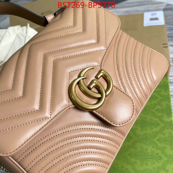 Gucci Bags(TOP)-Marmont,high quality replica ,ID: BP5778,$: 269USD
