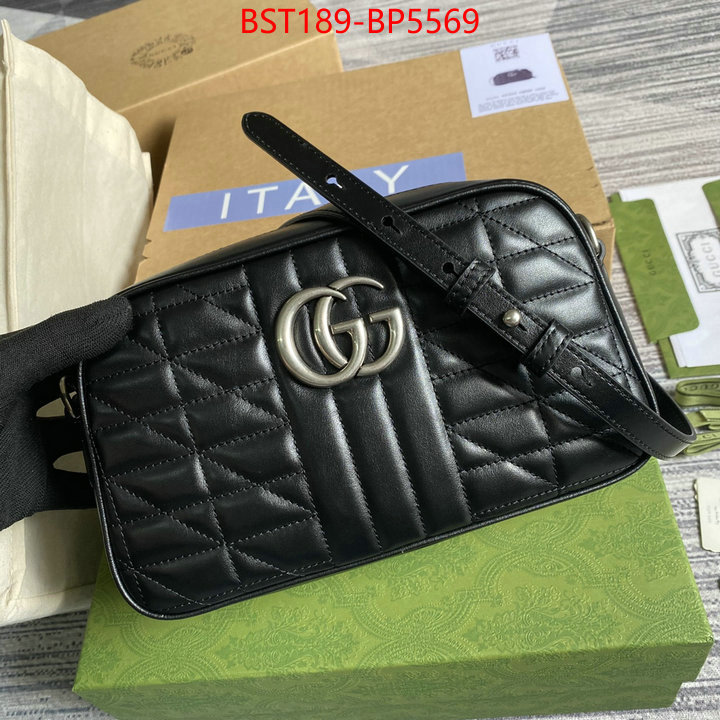 Gucci Bags(TOP)-Marmont,replica 2023 perfect luxury ,ID: BP5569,$: 189USD