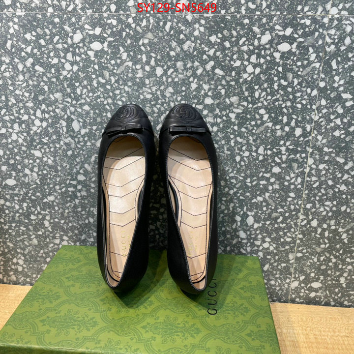 Women Shoes-Gucci,7 star quality designer replica , ID: SN5649,$: 129USD