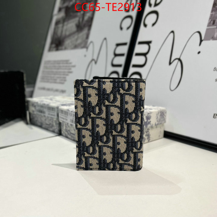 Dior Bags(TOP)-Wallet-,ID: TE2913,$: 65USD