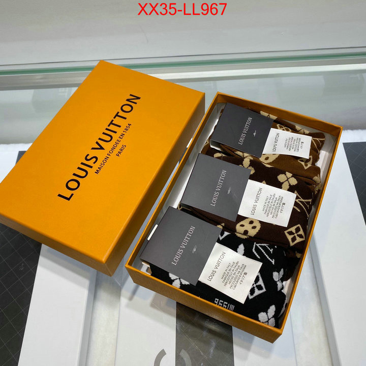 Sock-LV,luxury fashion replica designers , ID: LL967,$:35USD