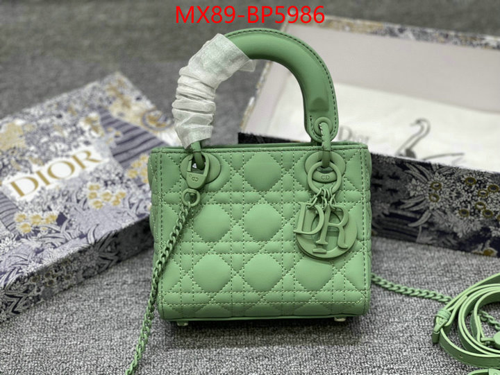 Dior Bags(4A)-Lady-,ID: BP5986,$: 89USD