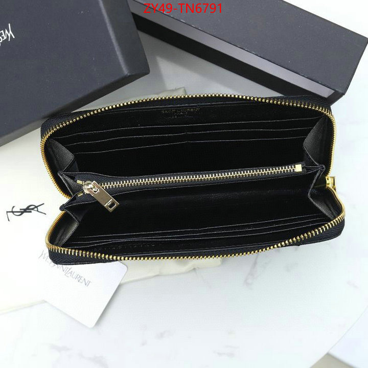 YSL Bag(4A)-Wallet-,ID: TN6791,$: 49USD