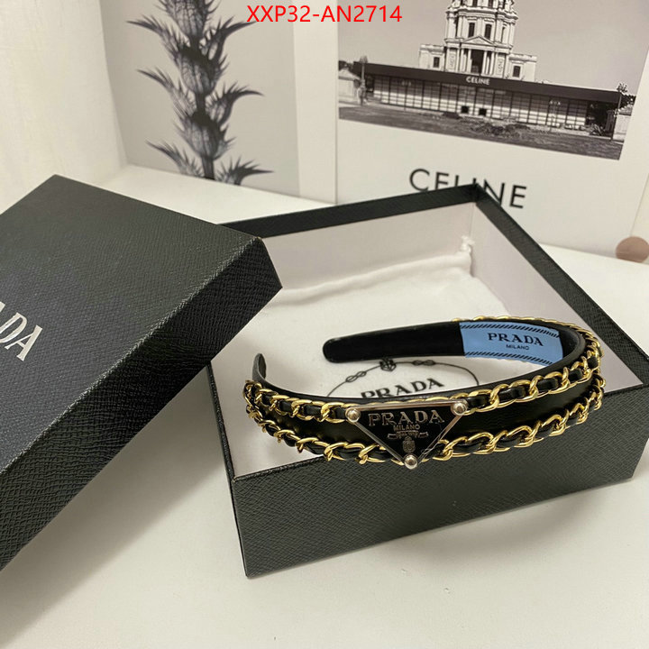 Hair band-Prada,replica 1:1 high quality , ID: AN2714,$: 32USD